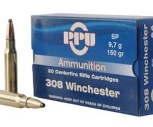 PPU  AMMUNITION 308 WIN 9,7g SP