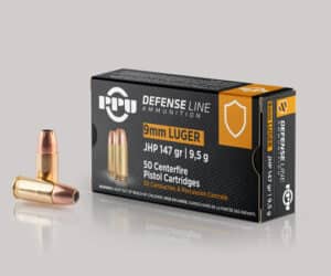 PPU 9mm LUGER JHP 9,5G