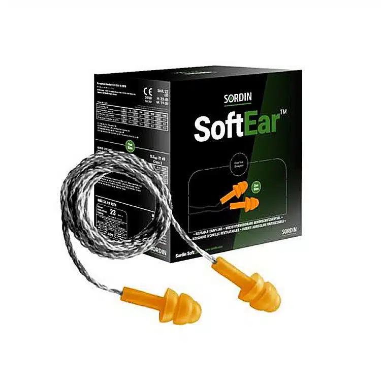 SORDIN SOFT EAR VIŠEKRATNI ČEPIĆI NA ŠPAGU