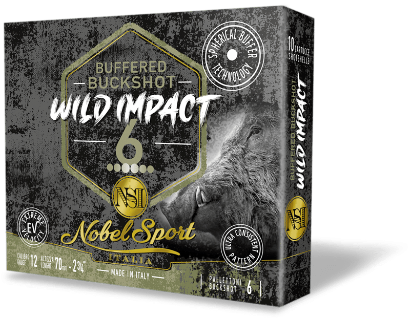 NSI BUFFERED BUCKSHOT WILD IMPACT 6